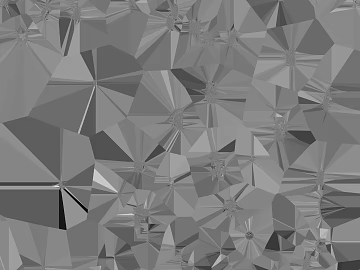 Gray Geometrically Cut Metal Textured Decorative Surface 3d model