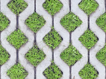 grass-planting brick 3d model