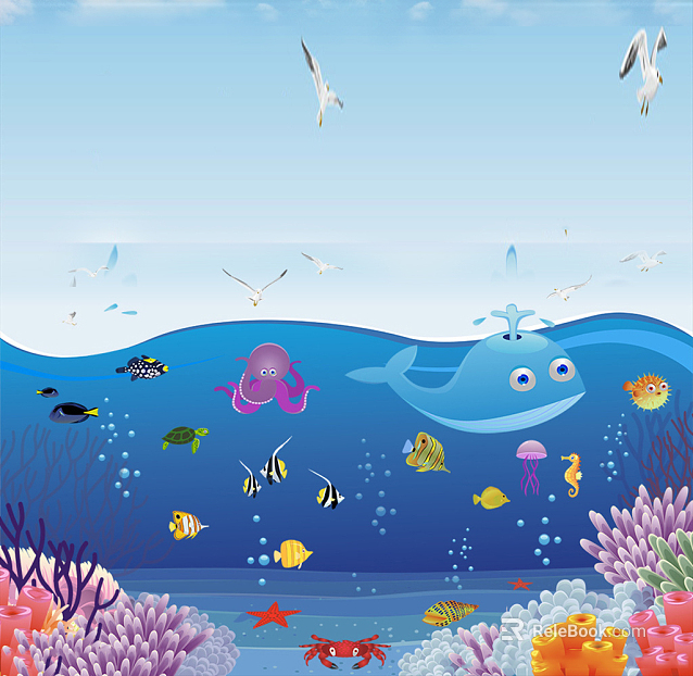 Children's Wallpaper texture
