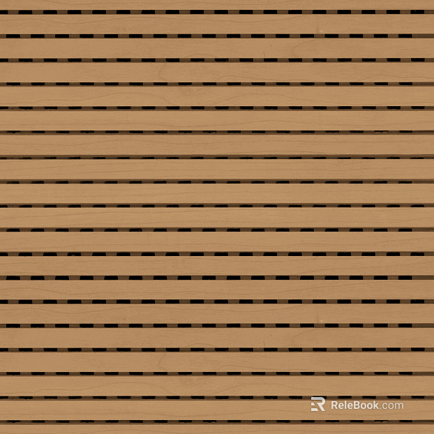Sound-absorbing board black walnut grille board texture