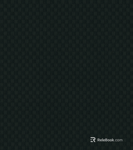 Woven black braid seamless texture