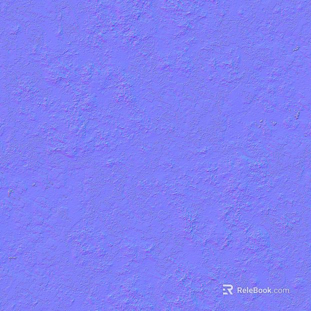 Stone wall, bump mapping normals texture