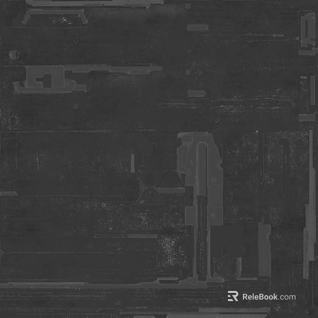 Dark gray old metal plate industrial wind wall texture