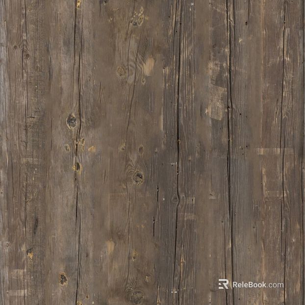 Dark Brown Weathered Wood Wall Decor Panel texture