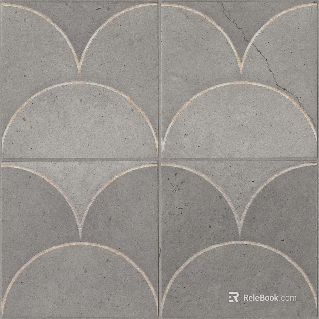 Patterned tile texture