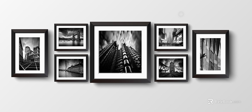 black and white painting texture