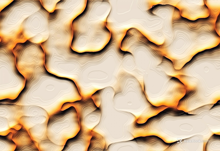 three-dimensional physical painting texture