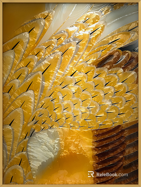 three-dimensional physical painting texture