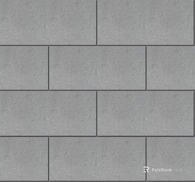 Plain color tile I-shaped solid color marble texture