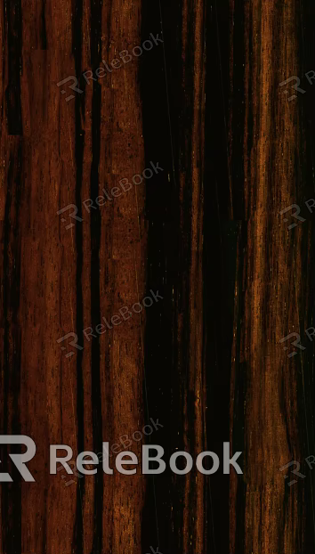 Wood grain black walnut color door seamless texture