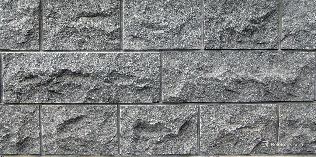 Brick wall light gray striped culture stone wall texture