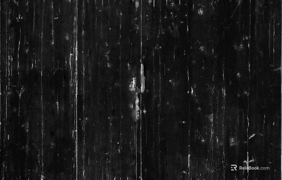 Black and white wood grain texture