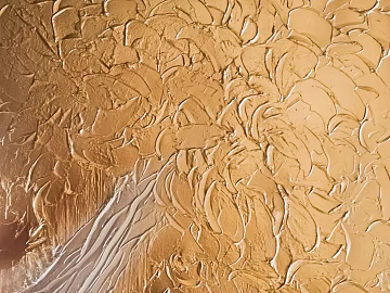 Golden Texture Art Paint Wall Surface texture (ID:ffaeh539196)