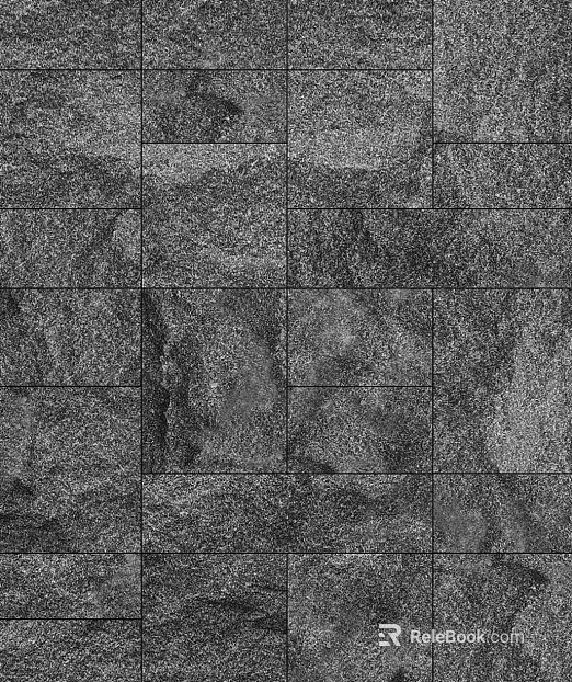 granite floral gray stone brick texture