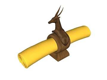 Yellow brown woody antelope soft decoration texture (ID:ffaeh737664)