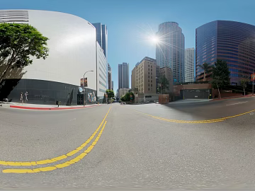 Outdoor City Highway Sunny Day HDR texture (ID:ffach301954)