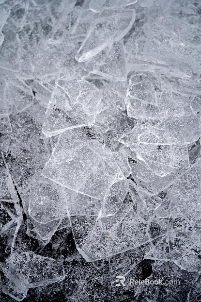 Ice texture
