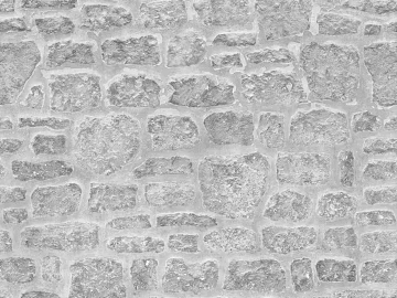 Light gray rubble wall tiles 3d model