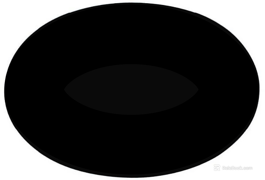 Black Simple Dinner Plate Tableware Ornaments texture