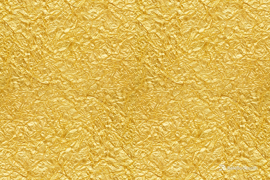 pleated gold foil texture