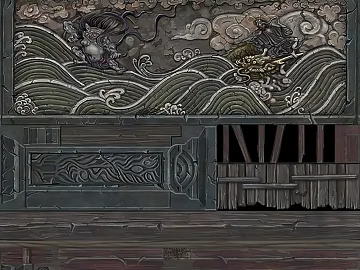 Wood carved cloud color pattern texture (ID:ffajg80706)