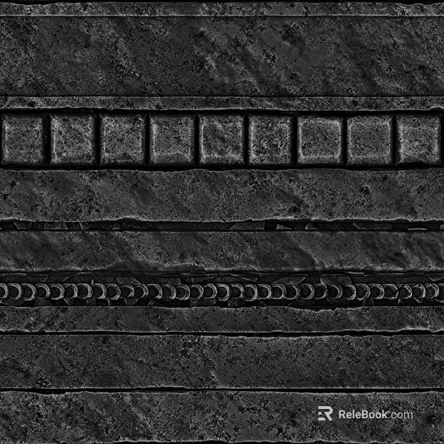 Dark gray old metal plate industrial wind wall texture