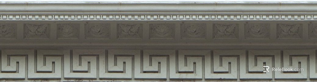 Light gray European stone waistline texture