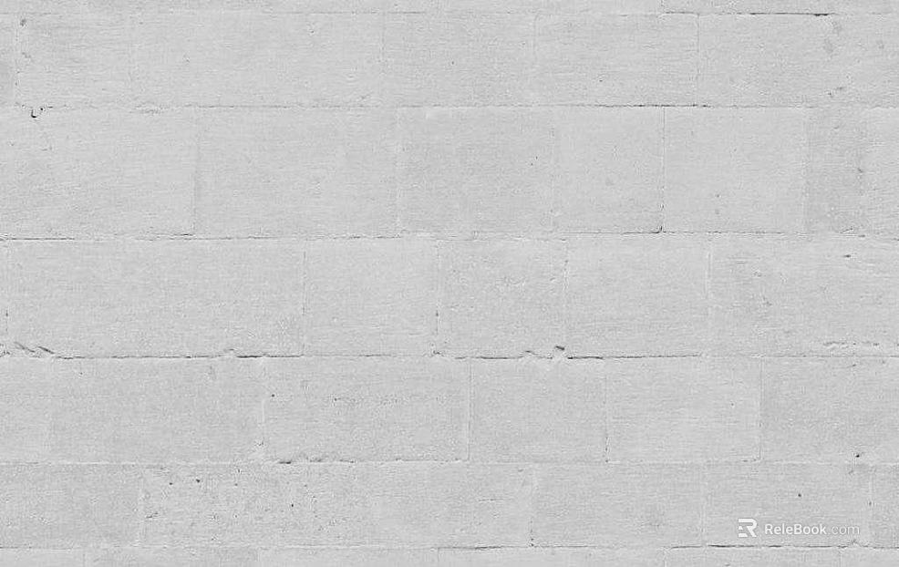 Light gray brick wall interior wall texture