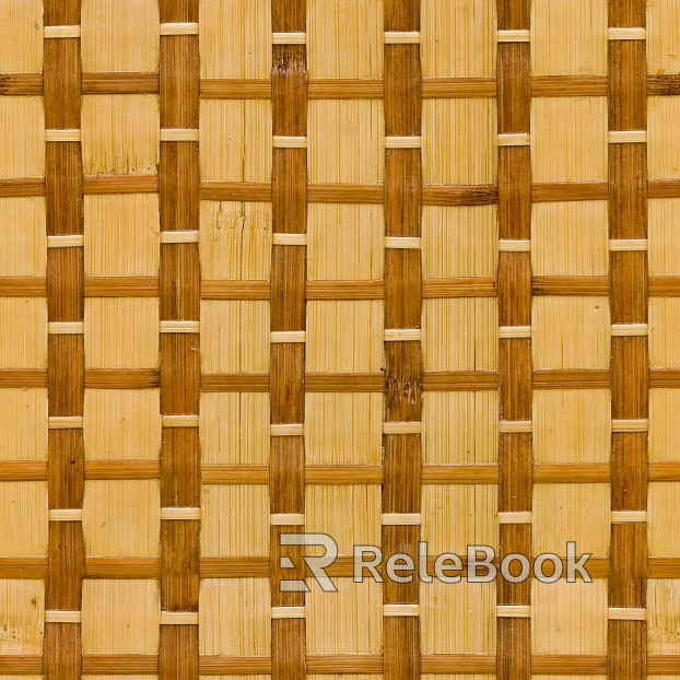 Rattan Woven Wood Seamless texture