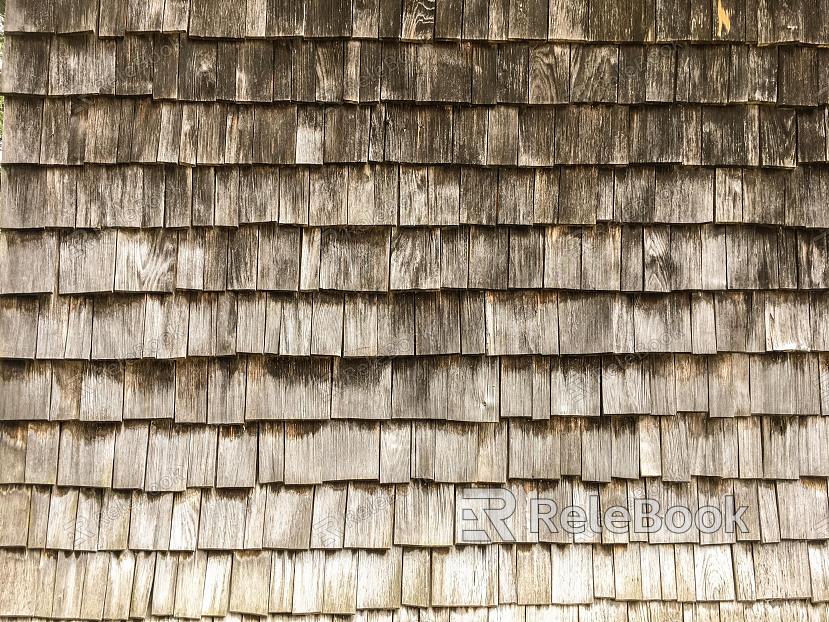 Wooden tile texture