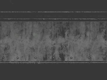 Dark gray distressed metal panel, industrial-style wall texture (ID:ffaeh709939)