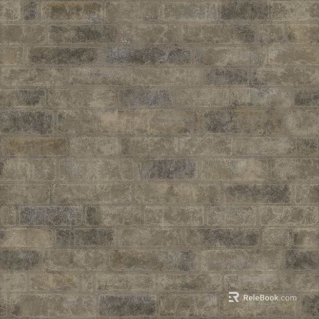 Grey old retro brick wall indoor and outdoor wall texture