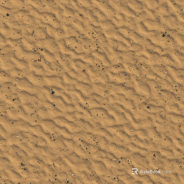 sandy desert sand gravel ground texture