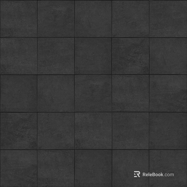 Check Brick dark gray Square Slab texture