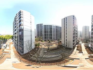 HDR City Community Panorama 3d model