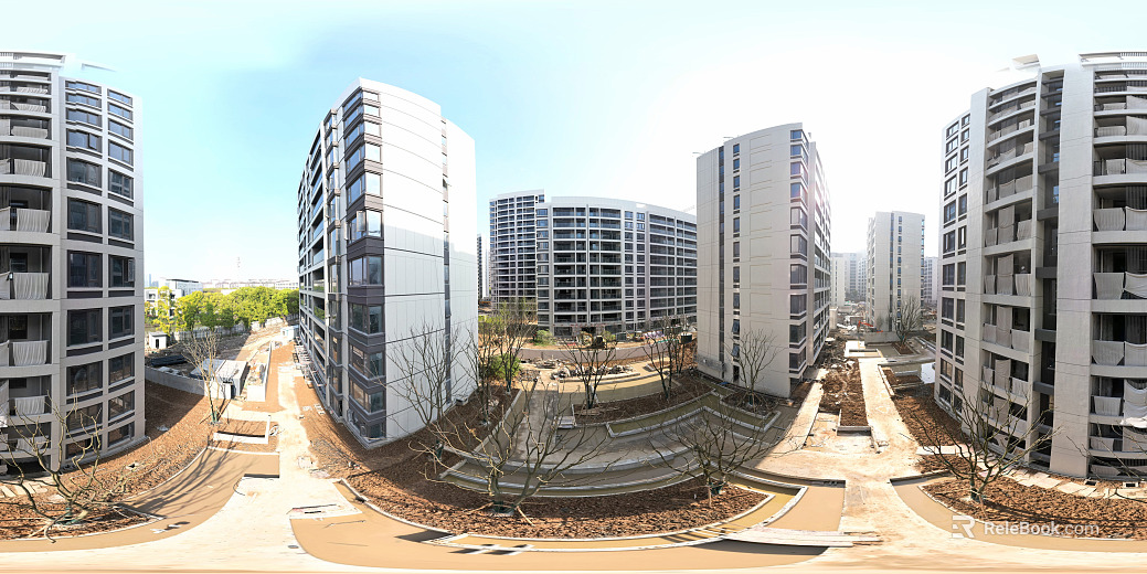 HDR City Community Panorama texture