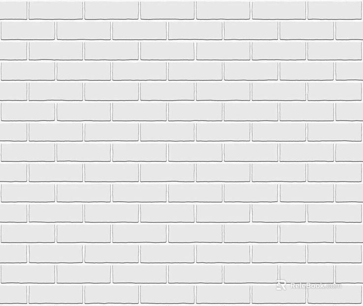 Brick wall white bump texture brick texture