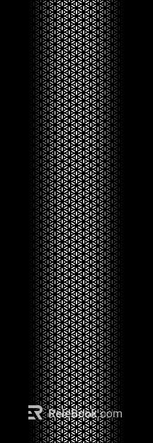 Black and white geometric metal perforated plate decorative wall texture