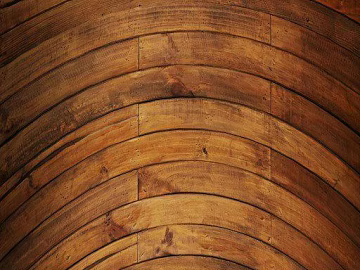 Tawny curved wood panel ceiling decoration texture (ID:ffaeh623886)