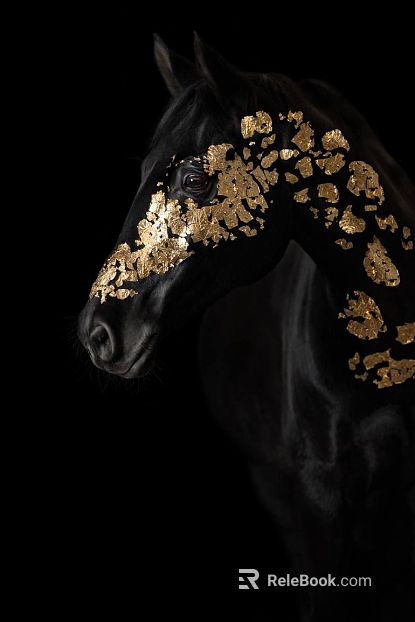 Animal painting texture