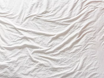 White solid-color fabric with a woven texture, soft furnishings fabric 3d model