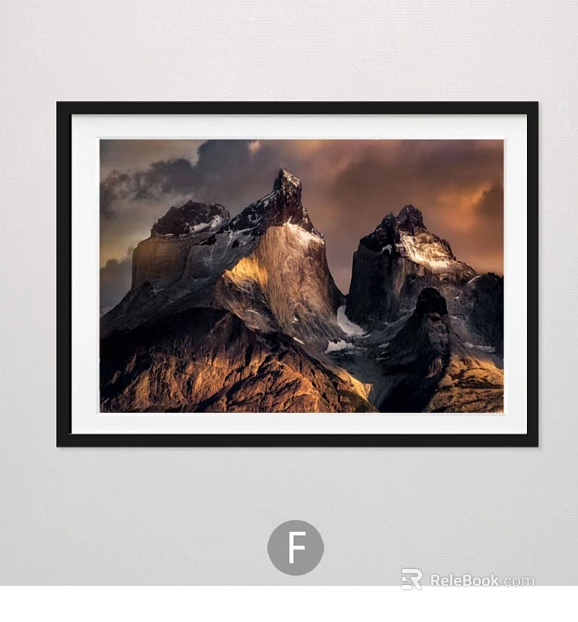 landscape painting texture