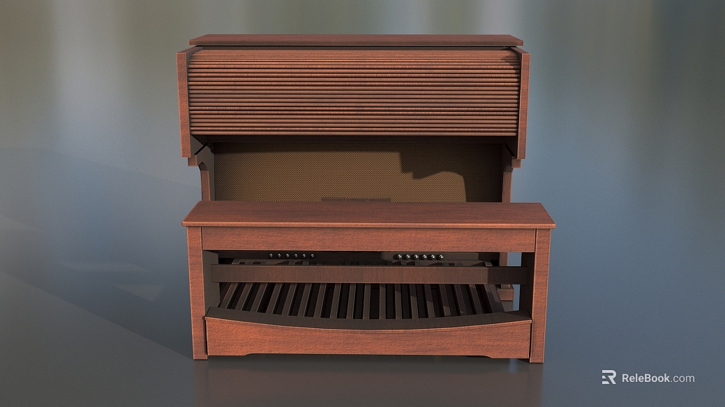 Red brown wooden piano indoor furniture texture