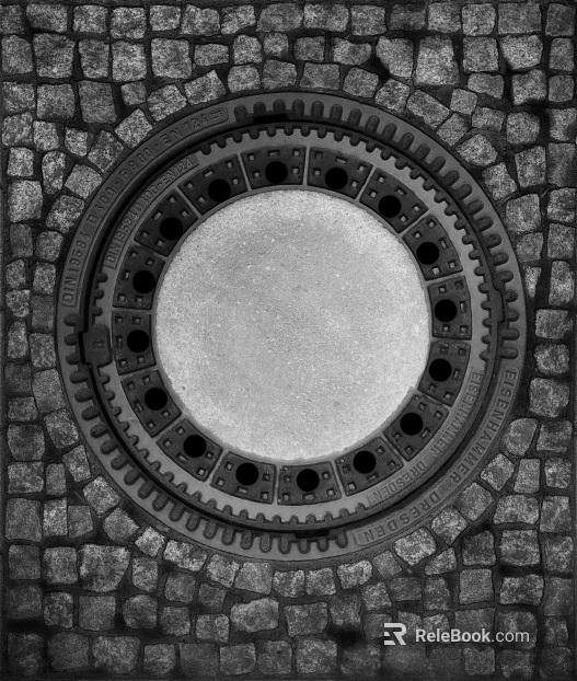 manhole cover texture