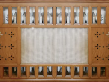 Light brown wood carved interior texture (ID:ffaeh271632)