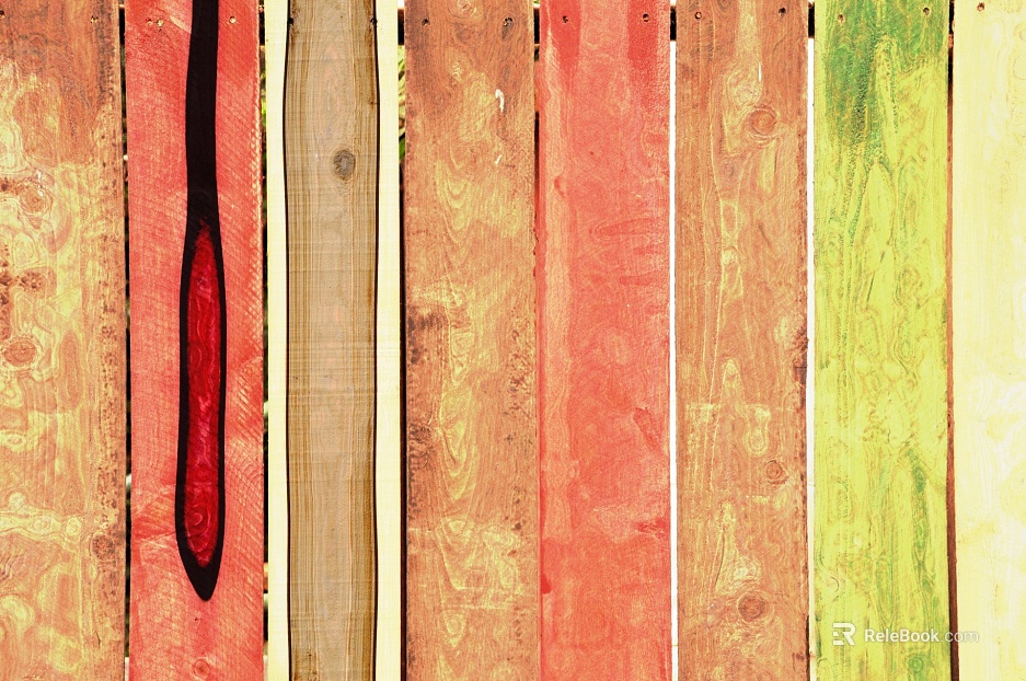 Wood mosaic color wood grain texture