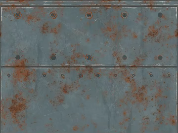 Do the old metal texture (ID:ffach711665)