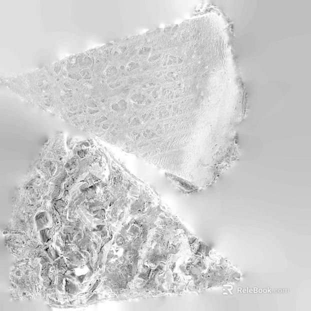 Aluminum foil texture