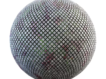 Grass-planting Brick PBR texture (ID:ffach285594)