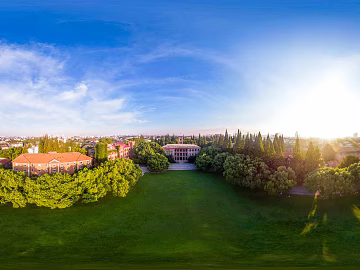 HDR City Park Panorama texture (ID:ffach467303)